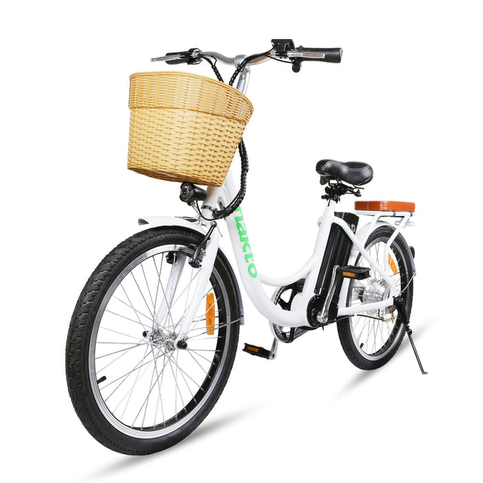 Nakto Elegance City E-Bike 22" in White