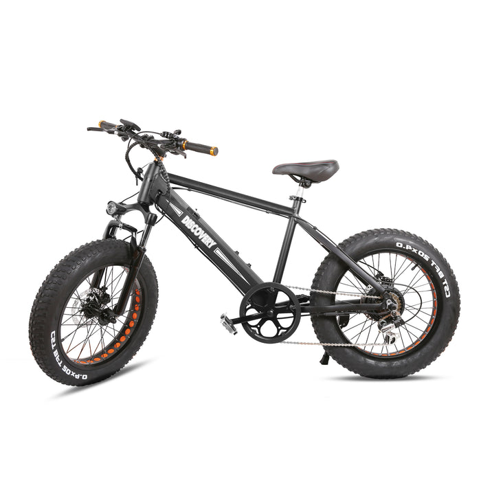 Nakto Discovery Fat Tire Electric Bike Black