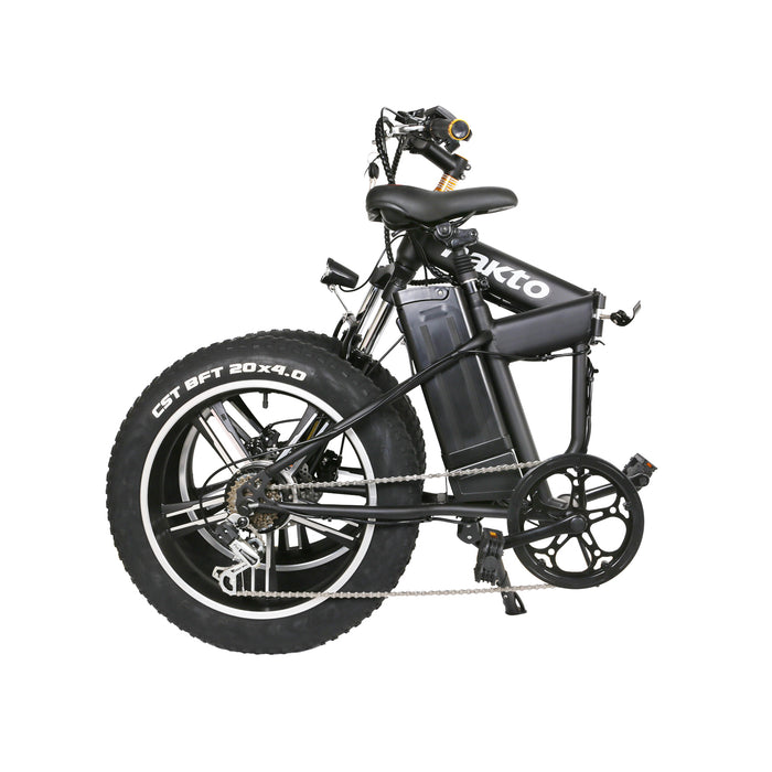 Nakto Mini Cruiser Fat Tire Folding Electric Bike