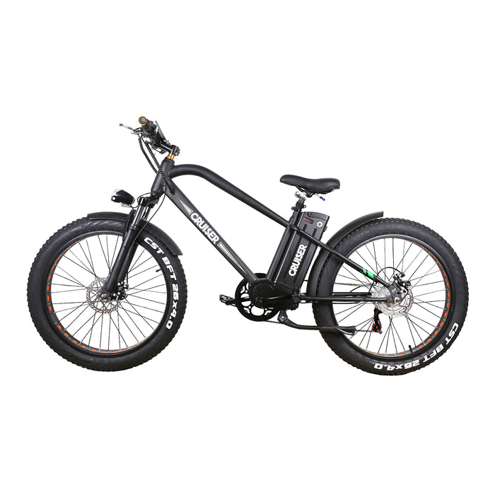 Nakto Super Cruiser 26" Fat Tire Electric Bike