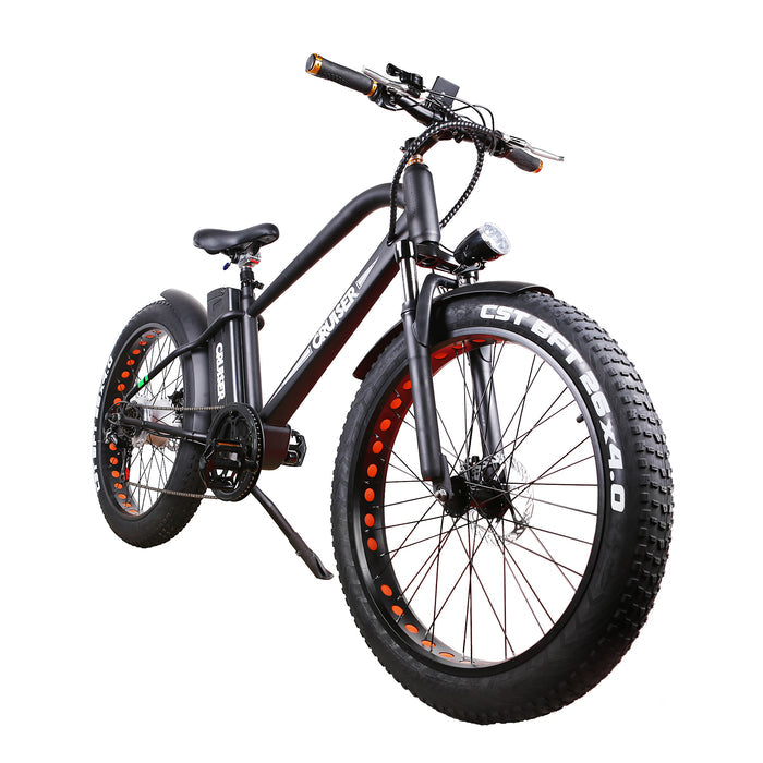 Nakto Super Cruiser 26" Fat Tire Electric Bike